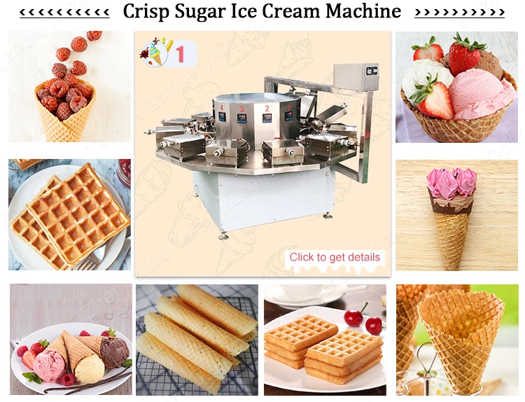 Machine à rouleaux de gaues pour cornets de crème glacée entièrement automatique - Chine Machine à rouleaux d'œufs, machine à gaues