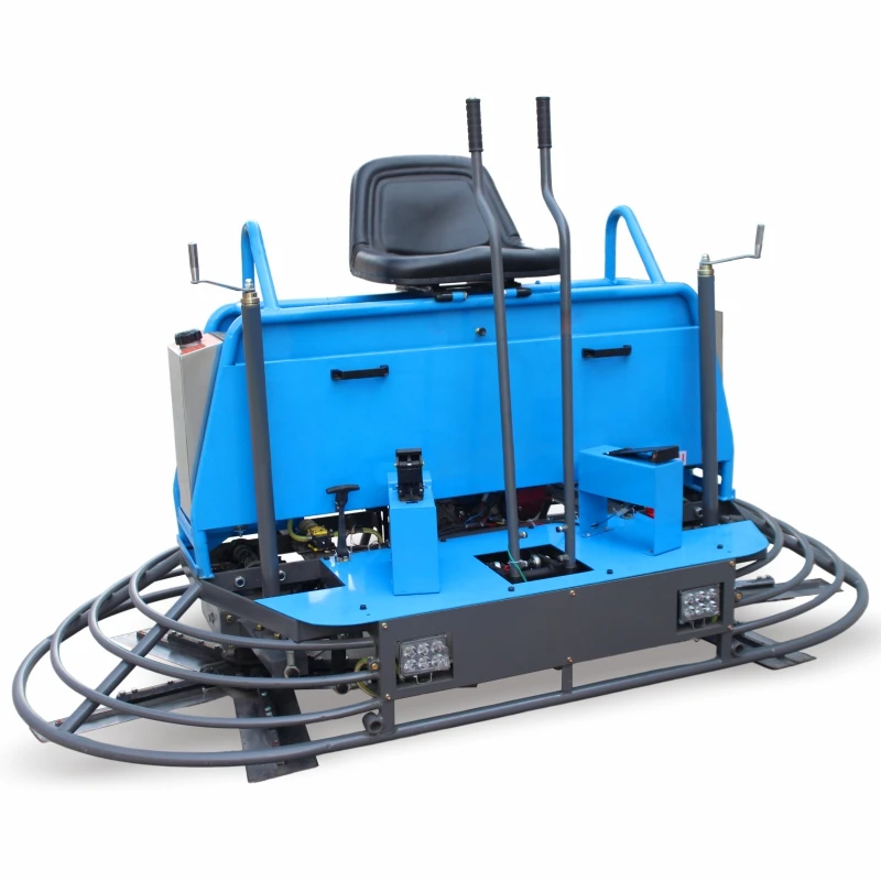 Gasoline Engine Super Rotating Concrete Smoothing Finishing Screed Machine Hydraulic Driving Power Trowel