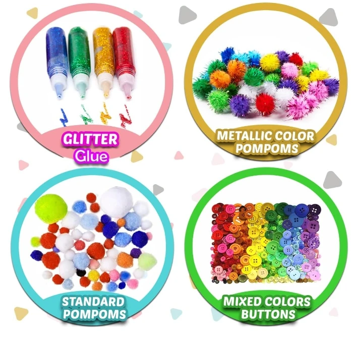 Arts And Crafts Supplies For Kids Craft Kits For Kids Diy School Craft
