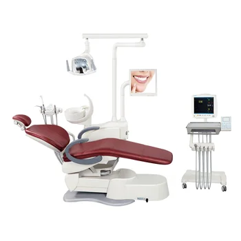 Denspay Good Brand Dentist Chair Dental Chair Unit Handcart Dental Chair Set