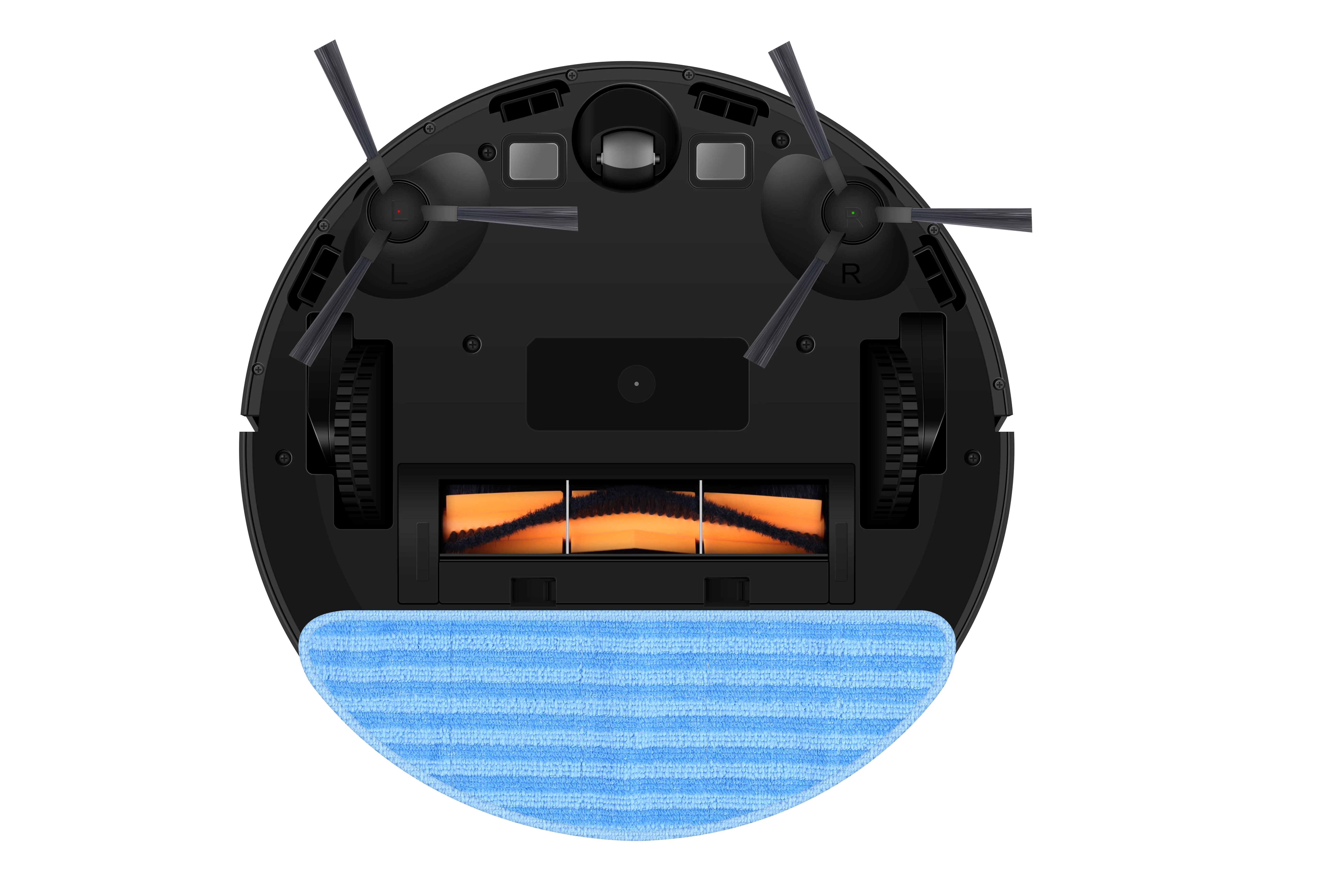 LIECTROUX M200 Robot Vacuum and Mop Combo with Self Emptying Station Big Suction Wet and Dry Cleaning