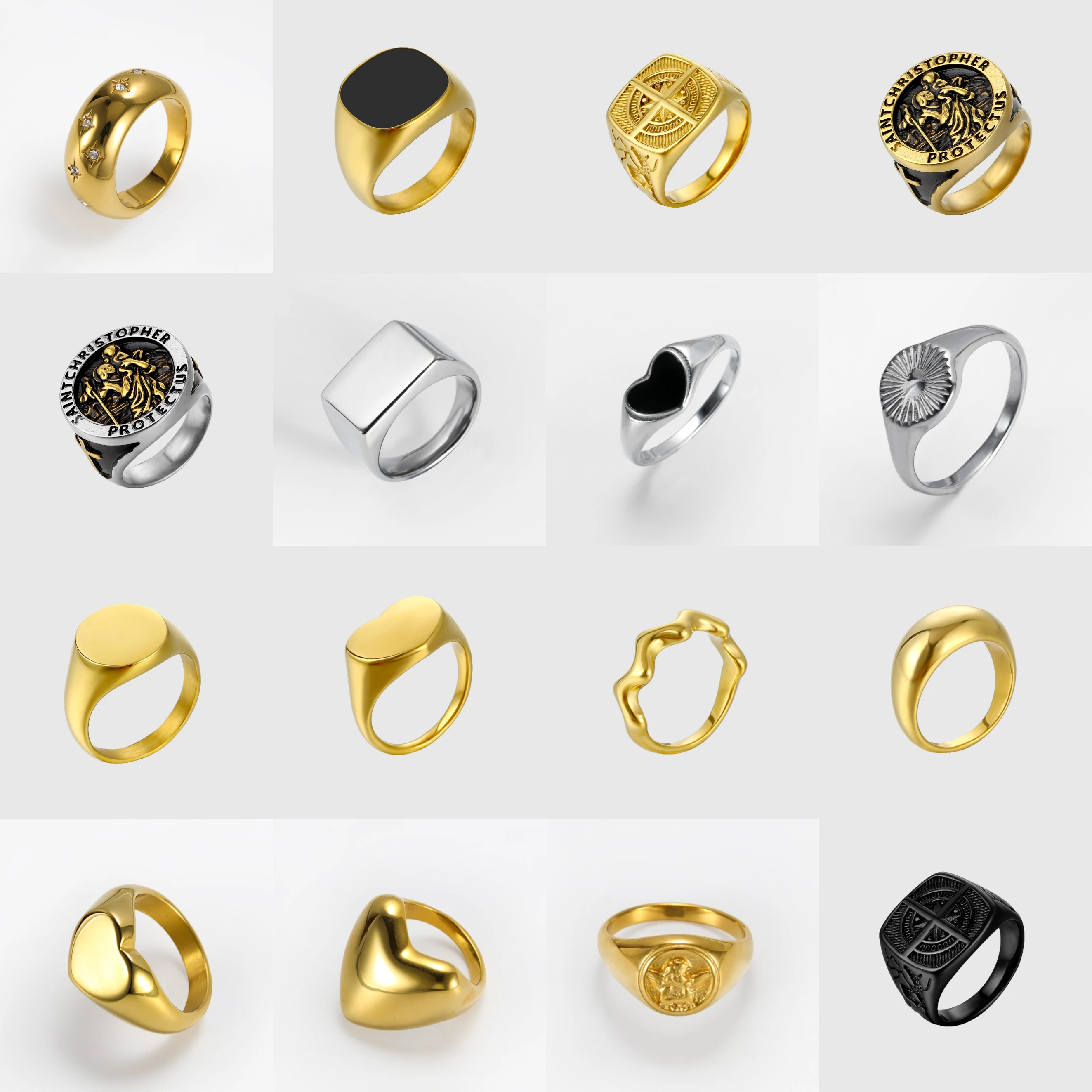 Anillo en Oro 18 Kilates en 2 Tonos con Zirconia - Revello