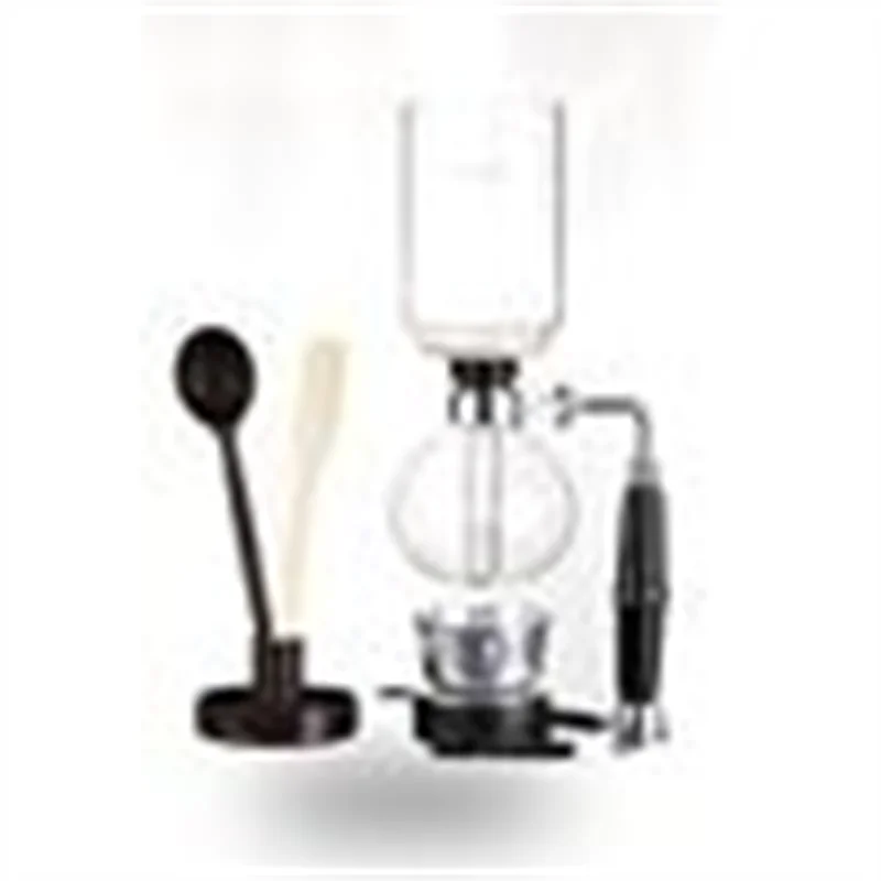 Vacuum Glass Espresso Coffee Heatproof Tea Coffee Syphon 2-5 Cup Customized Color Barista Coffee Percolator Maker Siphon
