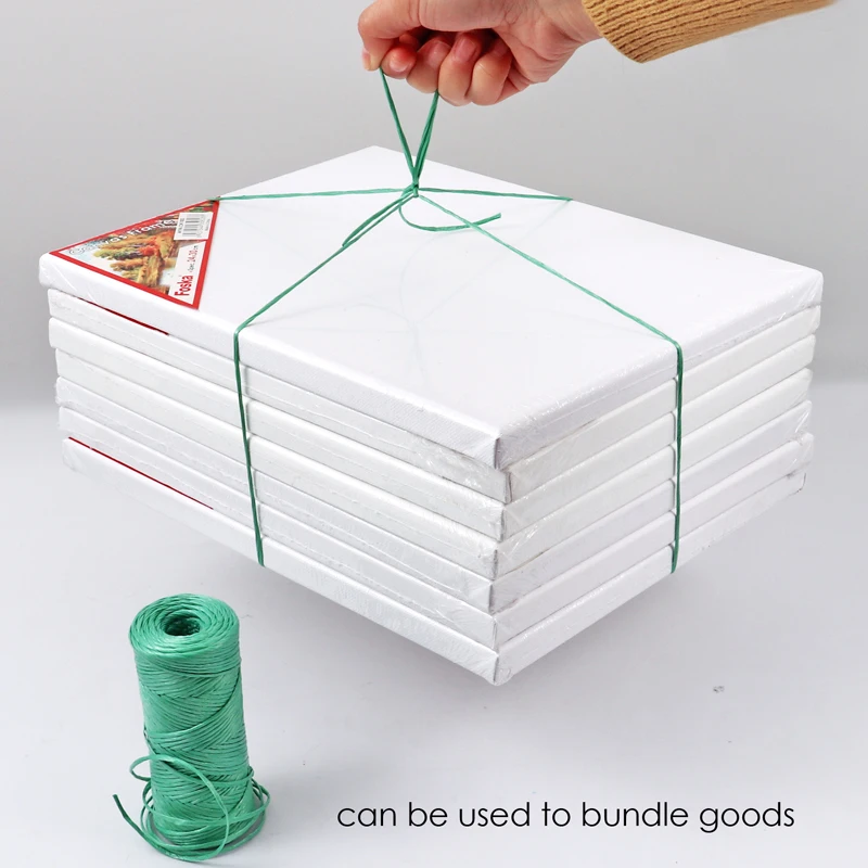 Foska Stationery Good Quality 100m Plastic Colorful PP Rope