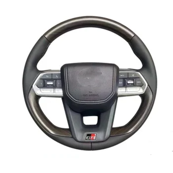 high quality car gr steering wheel for toyota land cruiser lc200 fj200 prado lc120 fj120  lc150 fj150 upgrade lc300