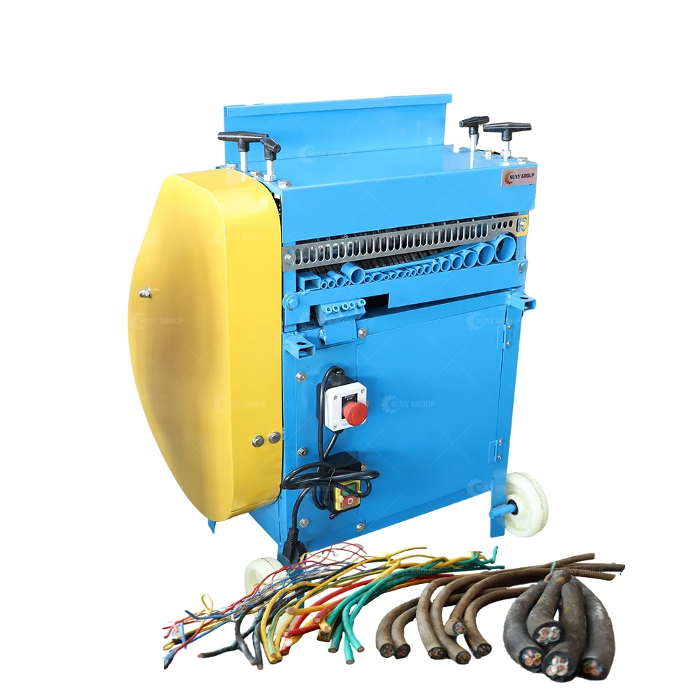 Multi-diameter Used Wire Stripping and Crimping Machine for Cooper