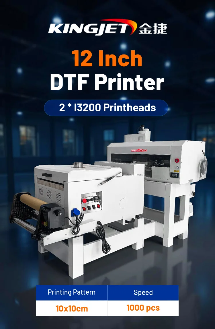 Kingjet A3 DTF Printer - Easy T-Shirt Printing Solutions