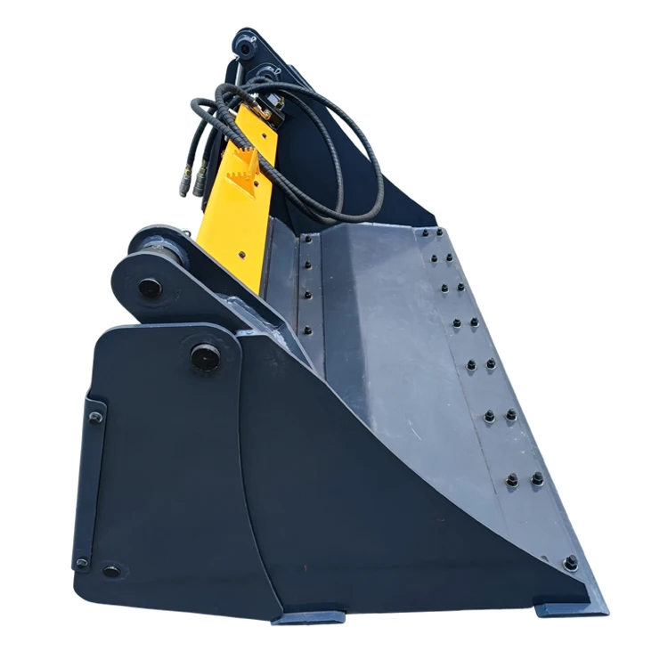 Hydraulic 4 In 1 Combination Bucket For Jcb John Deere Bobcat Cse Gehl