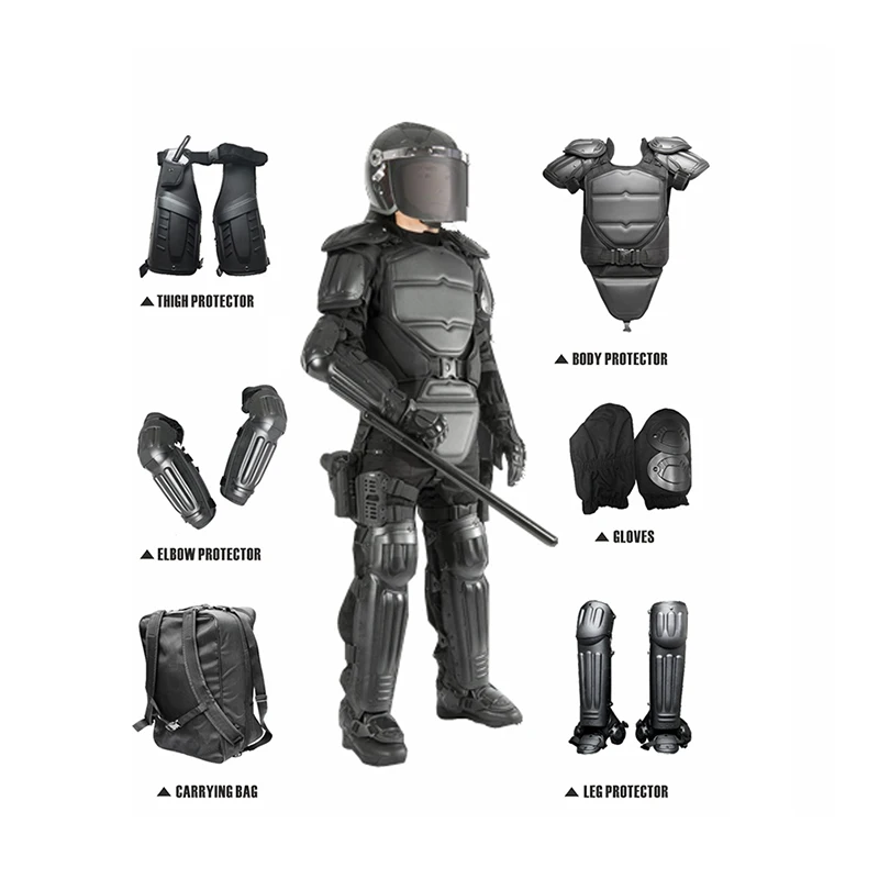 Factory Direct Sale Full Body Riot Gear Professional Tactical Equipment Manufacturer Riot Suit