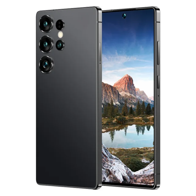 Wholesale Cheap Price S25 Ultra 6.9 Inch Clone S25 Ultra 4G 5G Smartphone12GB+1TB Unlocked Dual Sim Card Camera Have Logo