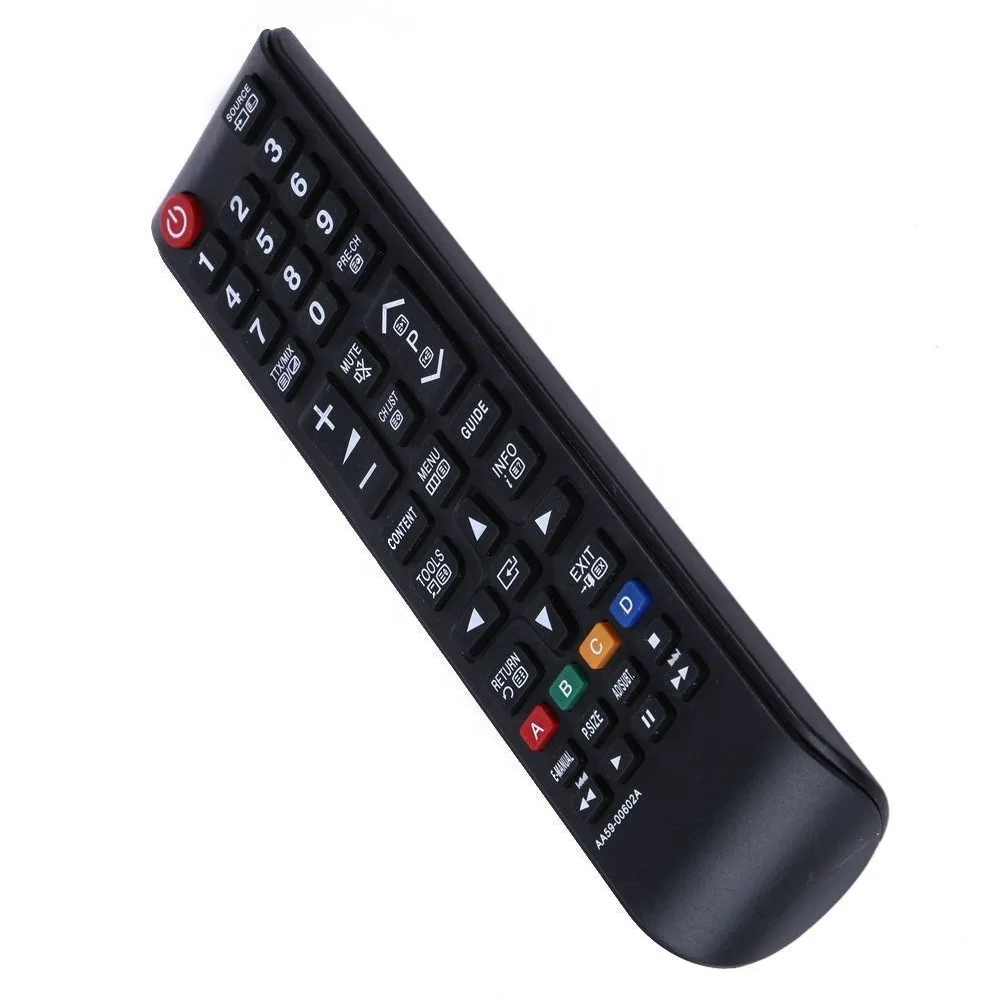 Universal ABS Plastic Custom Function Fixed Code Remote Control for Samsung Smart LCD LED HD TV 1-Year Warranty