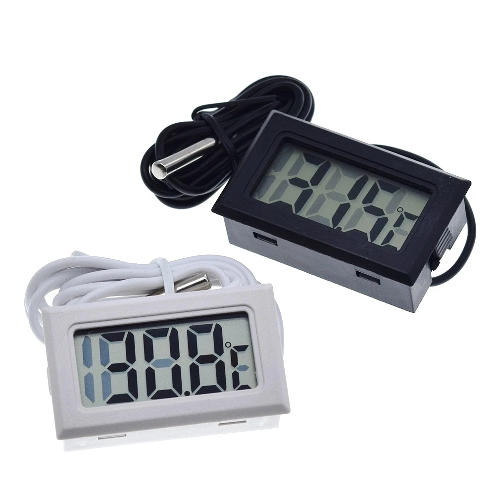 Digital LCD Display Temperature Meter Thermometer Temp Sensor