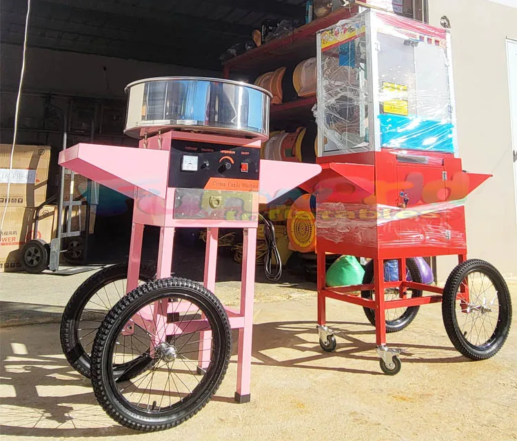 Commercial cotton candy sugar floss machine pink home cotton candyfloss sugar maker cotton candy machine