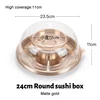 DH24-5 double-layer five grid sushi box with lid