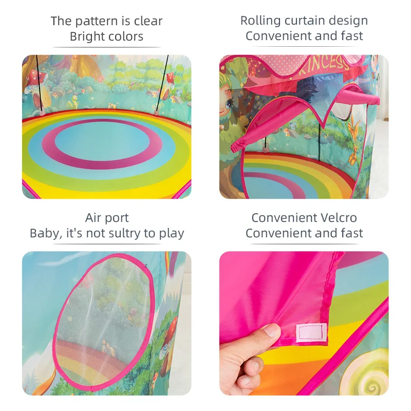 Детские палатки, всплывающая комнатная и уличная детская игровая палатка для дома, игрушечная палатка