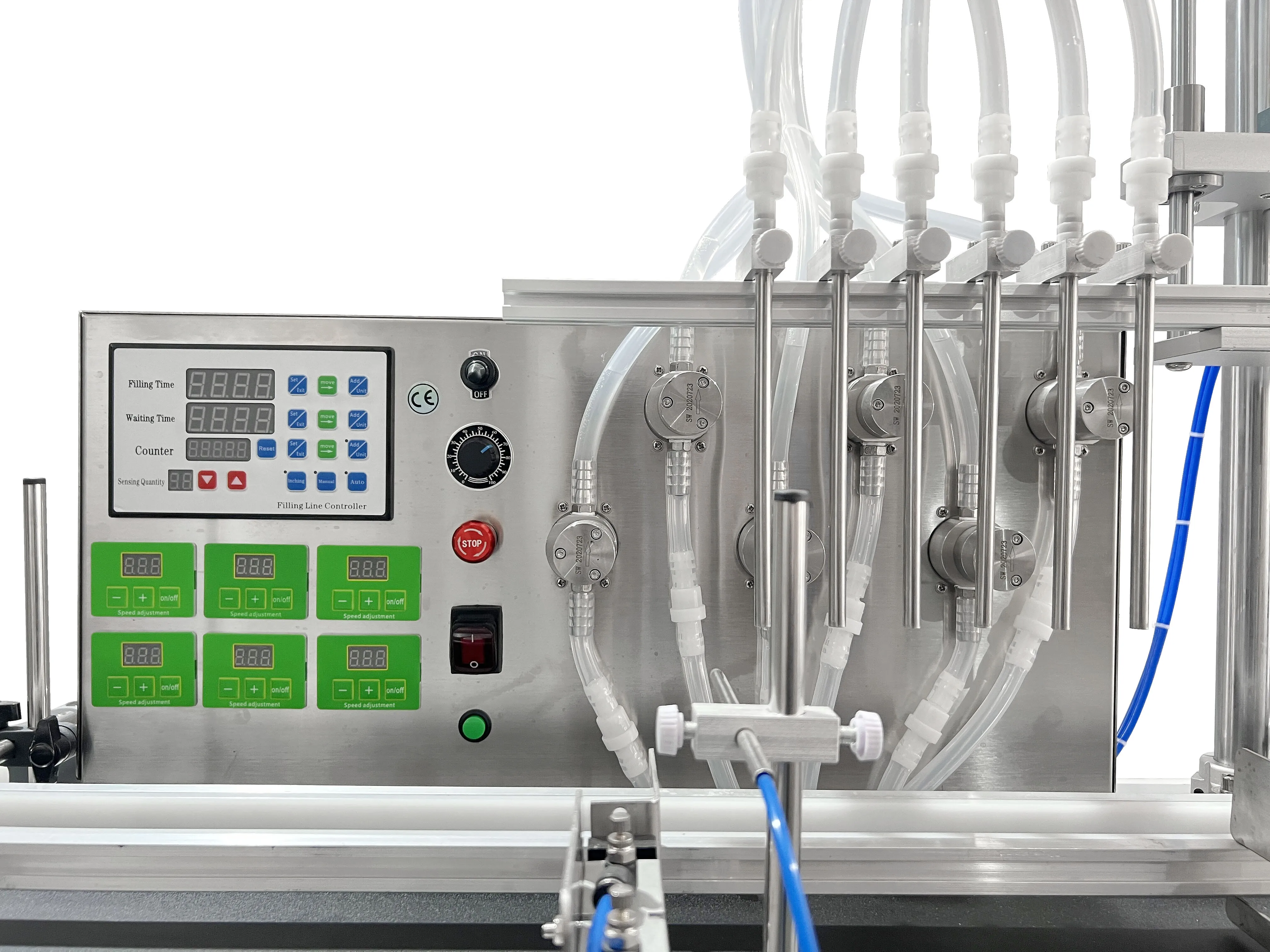 DOVOLL Automatic Magnetic Pump Bottle Water Packing Paste Liquid Filling Machine With Conveyor and Sensor for Perfume - Image 3