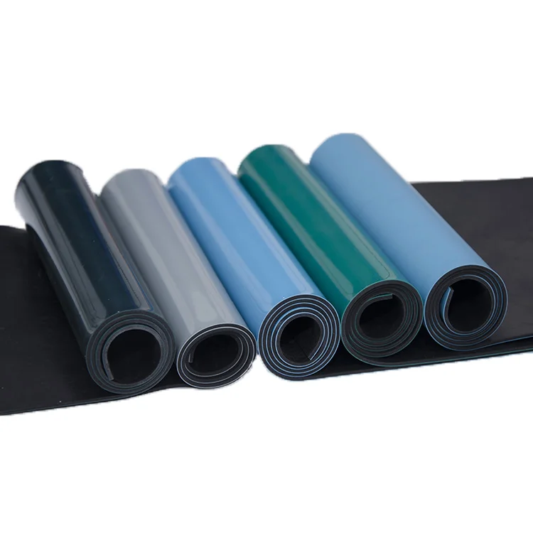 Industrial Clean Room Antistatic Desk Anti Static Table Mats Roll Grey