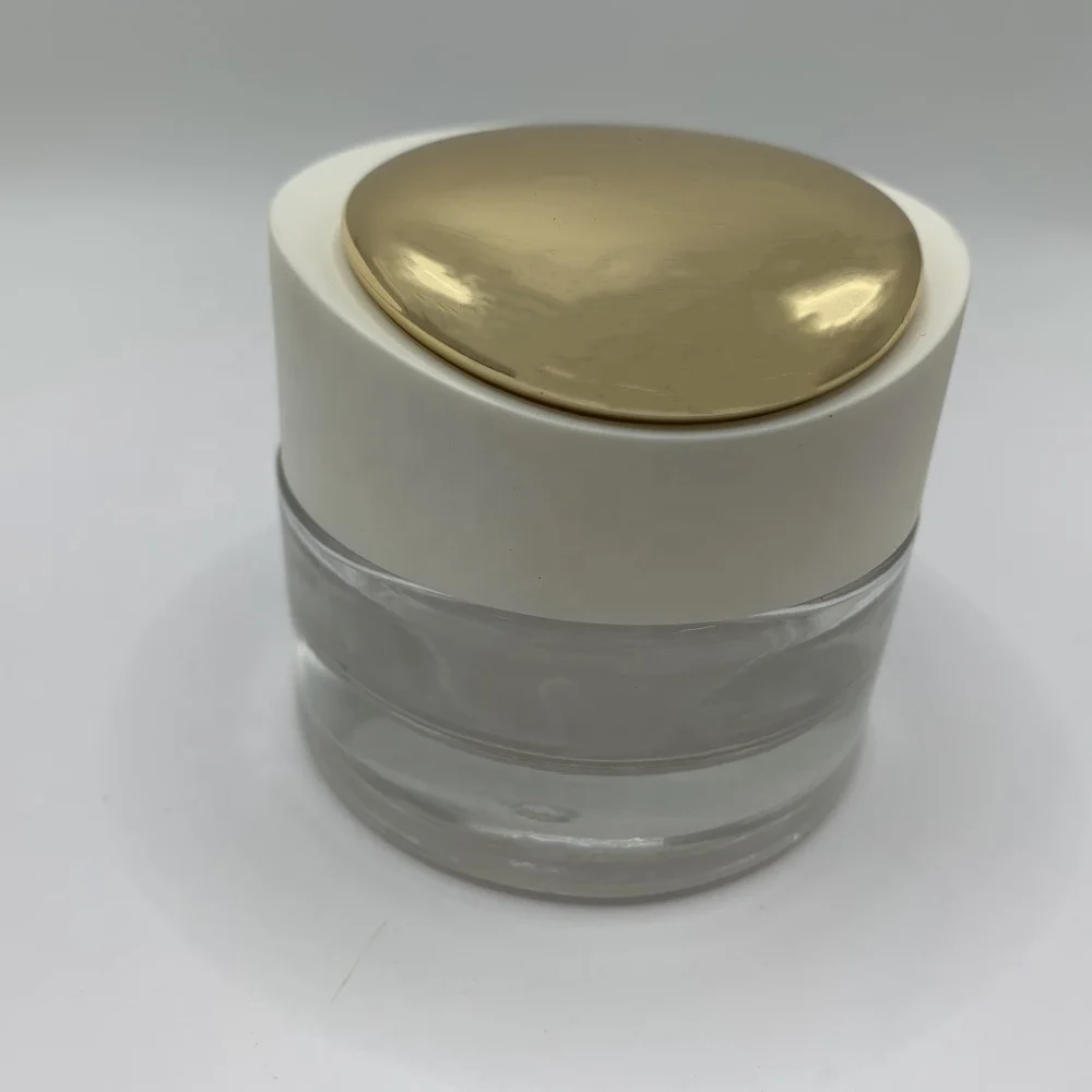 Empty 3m Bottle Cosmetic Packaging Cream Jar Double Wall Face Eye Cream Jar For Sale