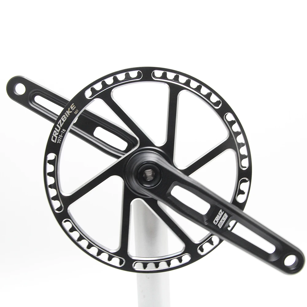 Cruzbike Folding Bike Crankset Ultralight 170mm Hollow Tech Crank