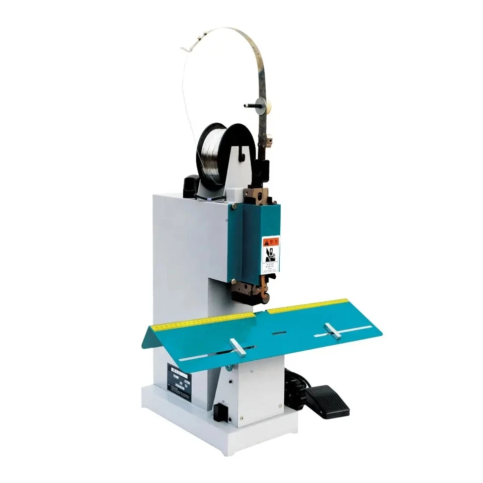 Single Head Manual Desktop Book Wire Stitching Machine Stapler Paper Saddle Stitcher