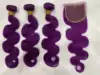 violet 3 paquets + fermeture