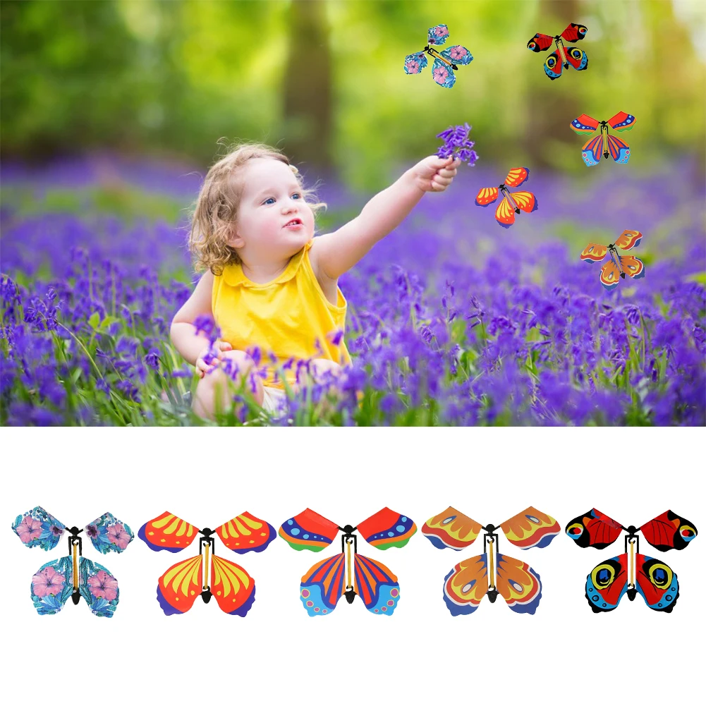 thumbnail image 2 of 27 Inch Inflatable Butterfly Blow Up Toy - Bright Multi-Color Vinyl Party Fun 2 of 3