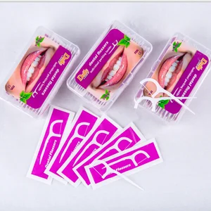 Daily Care Wholesale Shred Resistant Deep Clean Teeth Floss 400D UHMWPE Thread Dental Flosser for Oral Health Protection