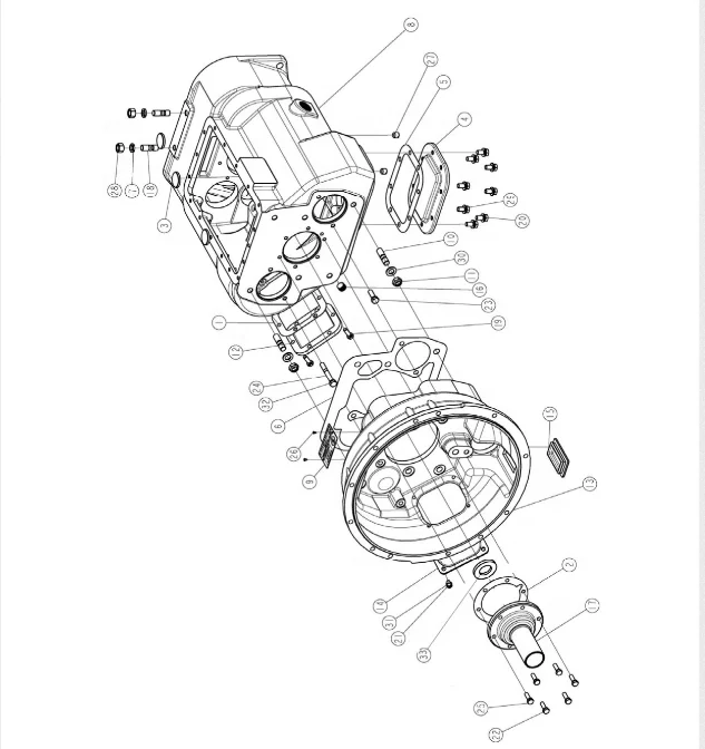 Коробка передач 12js200ta схема