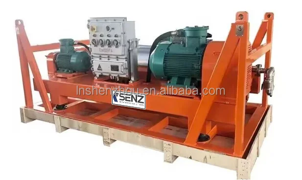 Horizontal Automatic Continuous Oilfield Drilling Mud Centrifuge