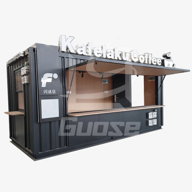 Luxury Shipping Container Bar Cafe - 20FT Container Restaurant