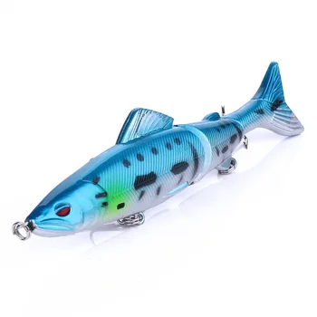 Hengjia Swimbait 12.5CM-17.7G Wholesale Swimbait Multi Jointed Lure Jerkbait Fishing Hard Glide Bait – Soft Lure – view 3