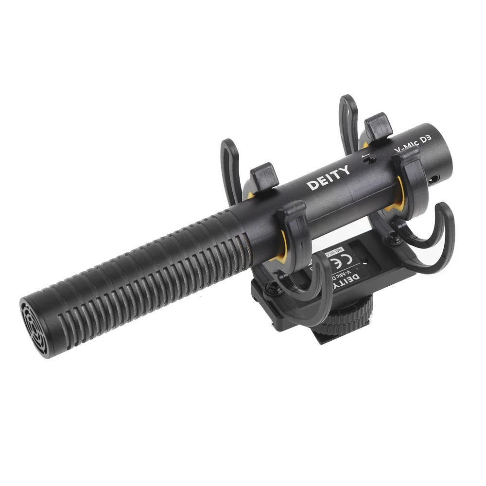 Deity V-Mic D3 – Micro Canon Supercardioïde, Prise 3.5mm, Pour Caméra/smartphone, Neuf