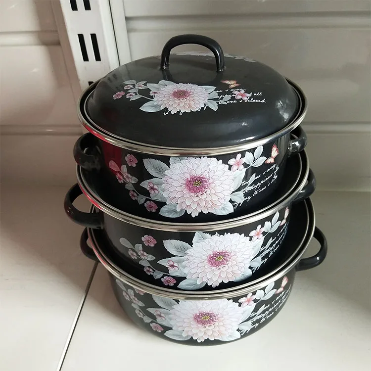 Best Enamelware Casserole Set with High Capacity Inside Insulated Casserole 3 Pcs Set High Capacity Inside 110XTDB Details
