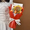 Red sunflower