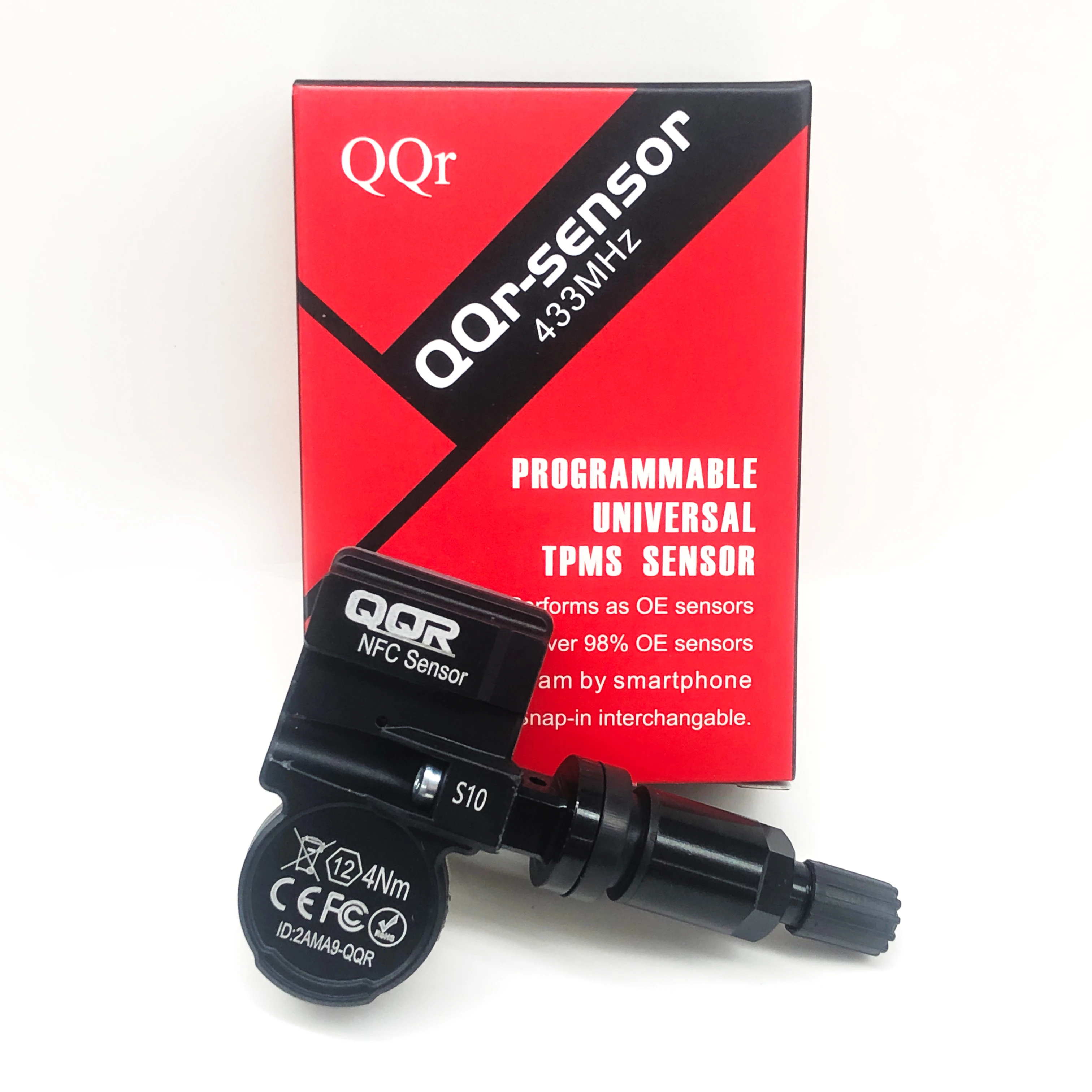 QQr Universal reprogram TPMS tire pressure OE 315 MHz 433 MHz 