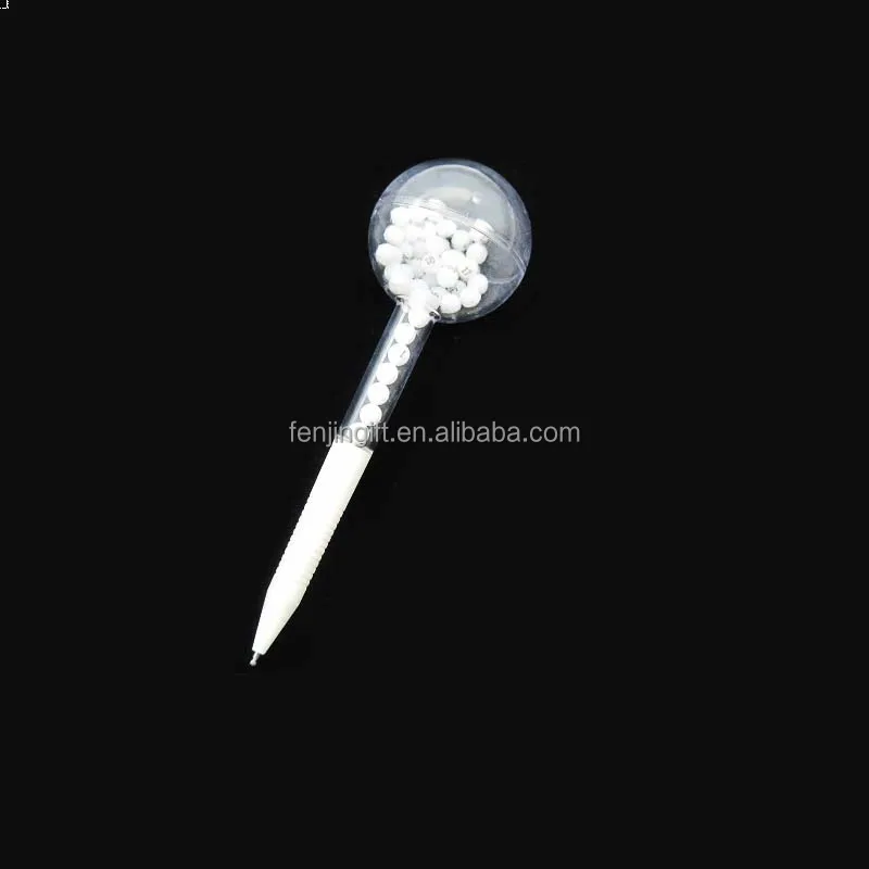 Custom Plastic Bingo Pen Funny Ernie Luck Draw Bingo Ball Pen With