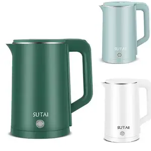 New Design Electric Kettle Automatic Shut Off Stainless Steel Kettle Direct Manufacturer Kitchen Appliance