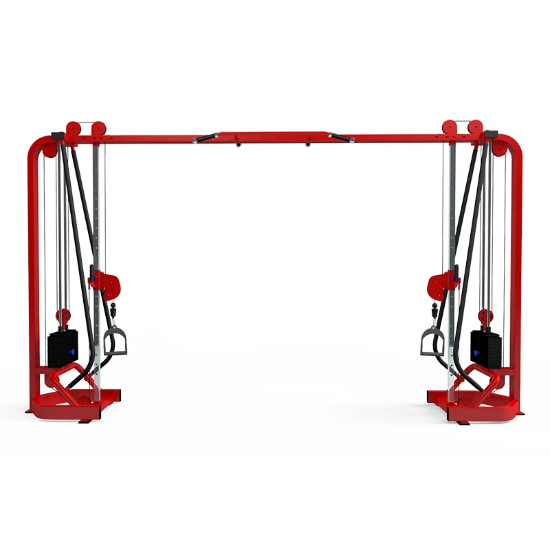 Gym Pin Load Selection Machine Adjustable Multi Functional Trainer Cable Crossover Machine for Fitness Center