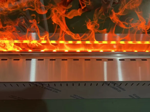 Electric Fireplace, 3D, 1500 W, Metal - detail 34