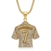 Gold single pendant