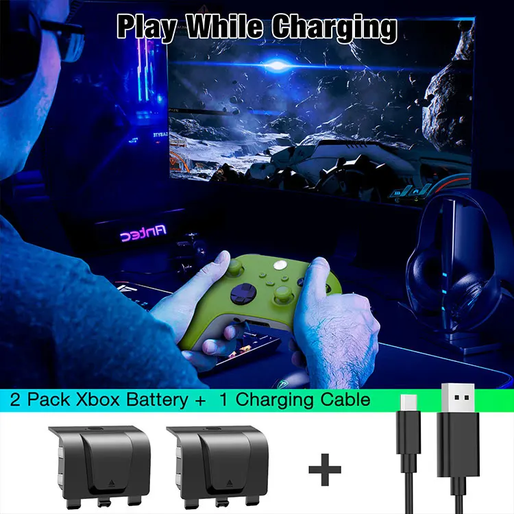 Xboxシリーズx Sワイヤレスコントローラー用のデュアル電源bateriaparaジョイスティックプラグアンドプレイ充電式バッテリーパック Buy デュアル電源bateriaパラジョイスティックプラグアンドプレイbateriaパラ充電式バッテリーパックxboxシリーズ Sワイヤレス