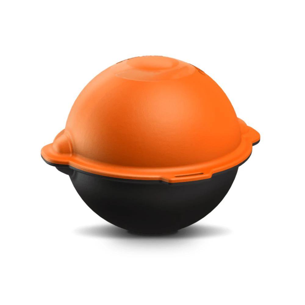 101 kHz ondergrondse elektroniese merkballokator HDPE veseloptiese kabelbegraving oranje swart sonder identifikasie