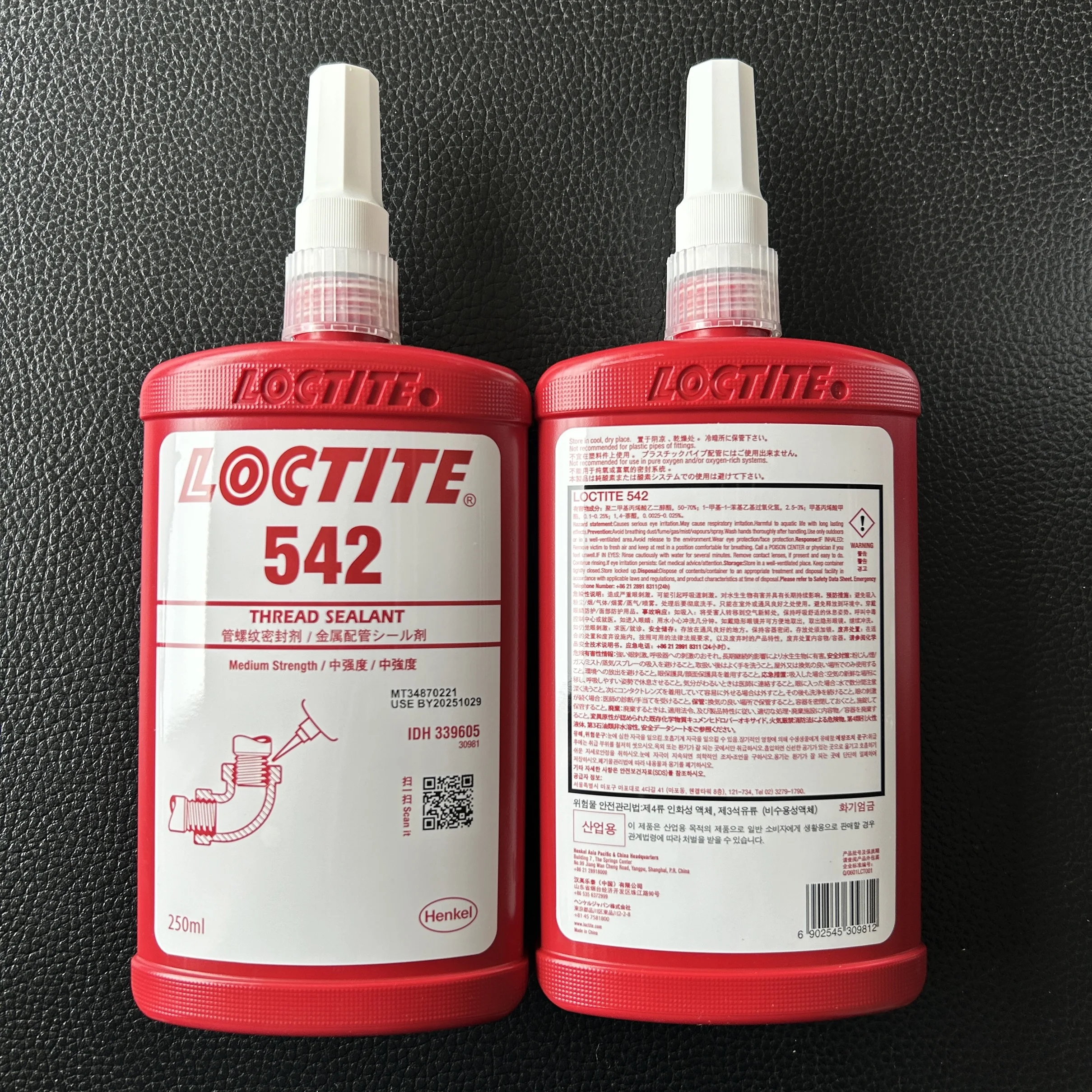 Genuine Loctite 542 250ml Thread Sealant Pipe Sealant In China - Buy ...