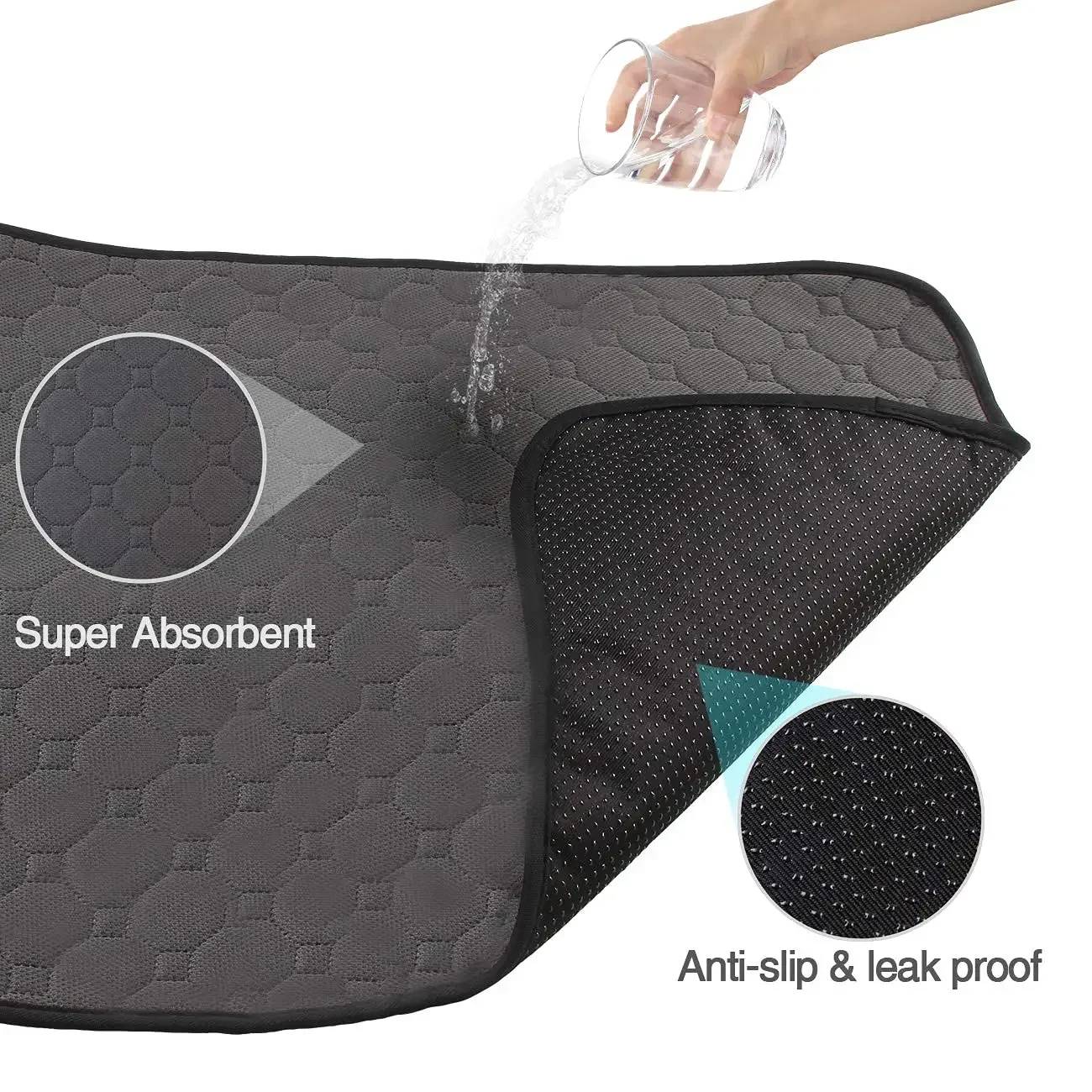 Washable Reusable Dog Wee Pee Mat