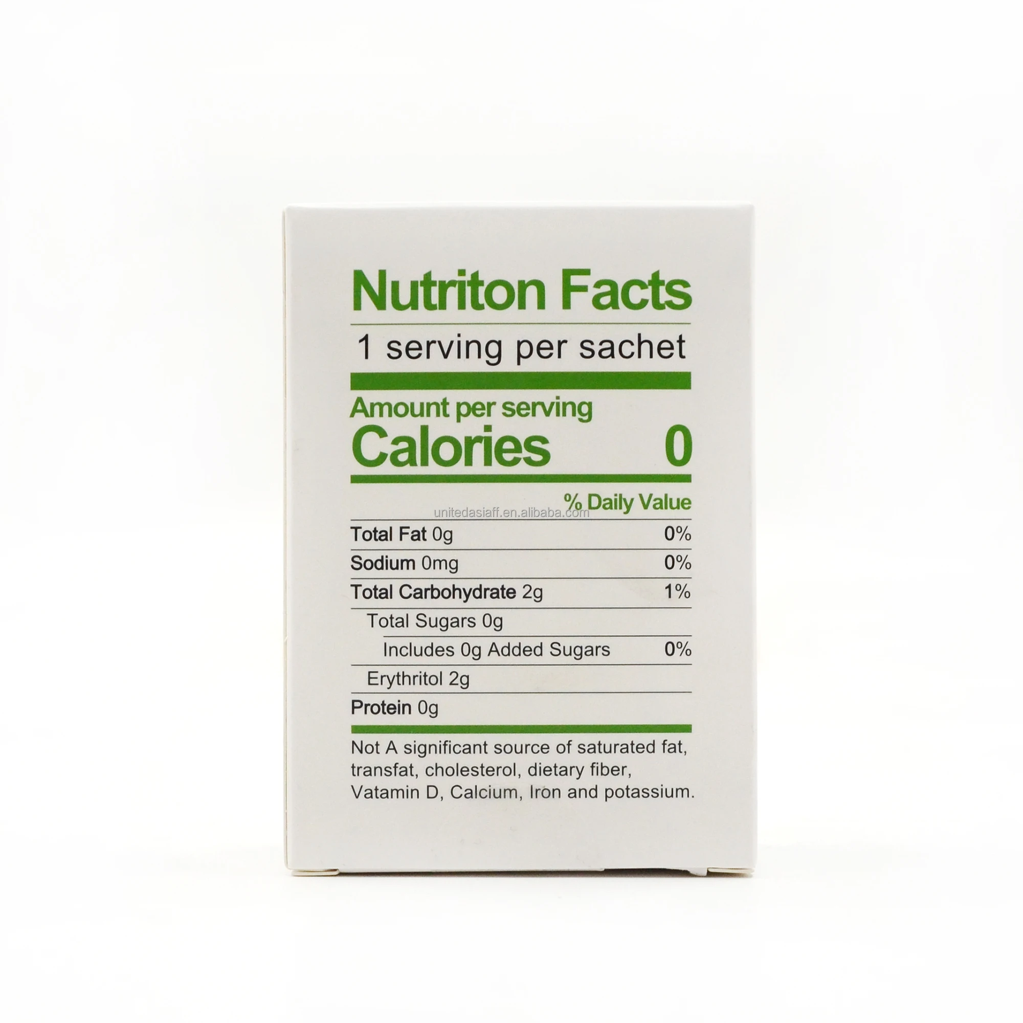 Natural Sweetener Coffee Mate Sugar Substitutes Stevia Sweetener 2g