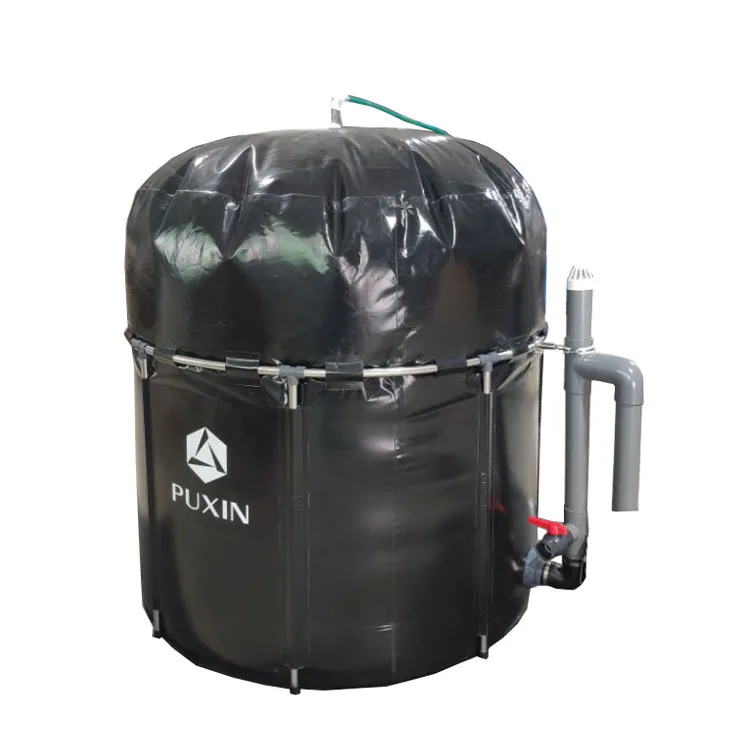 PUXIN DIY Assembly Portable Biodigesters Biohas Kit System with Cooking Stove Burner
