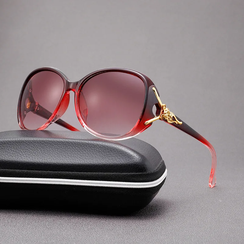 Wholesale Women's UV400 Fox Head Sun Glasses Trendy Fashion