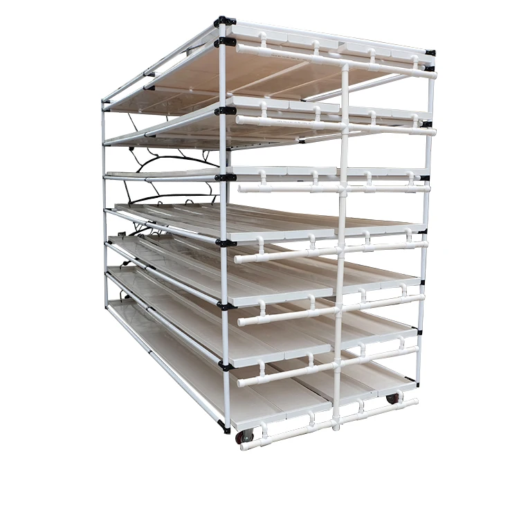 Greenhouse Fodder Hydroponic Growing System Complete Vertical Indoor Hydroponic Lighting Growing Systems