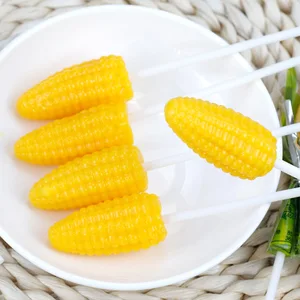 Bulk Corn Flavored Lollipop Fudge Gel Candy