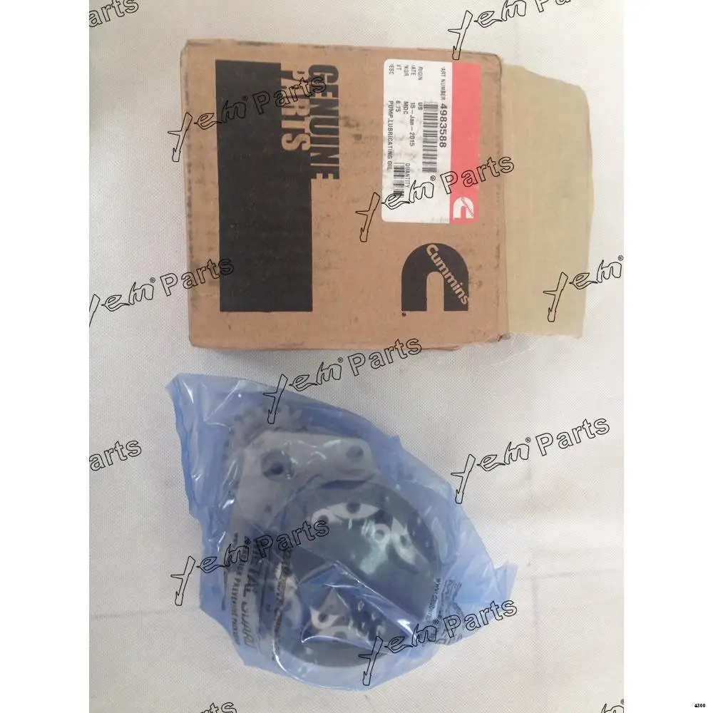 6CT Oil Pump 4983588 for Excavator Diesel Spare Part